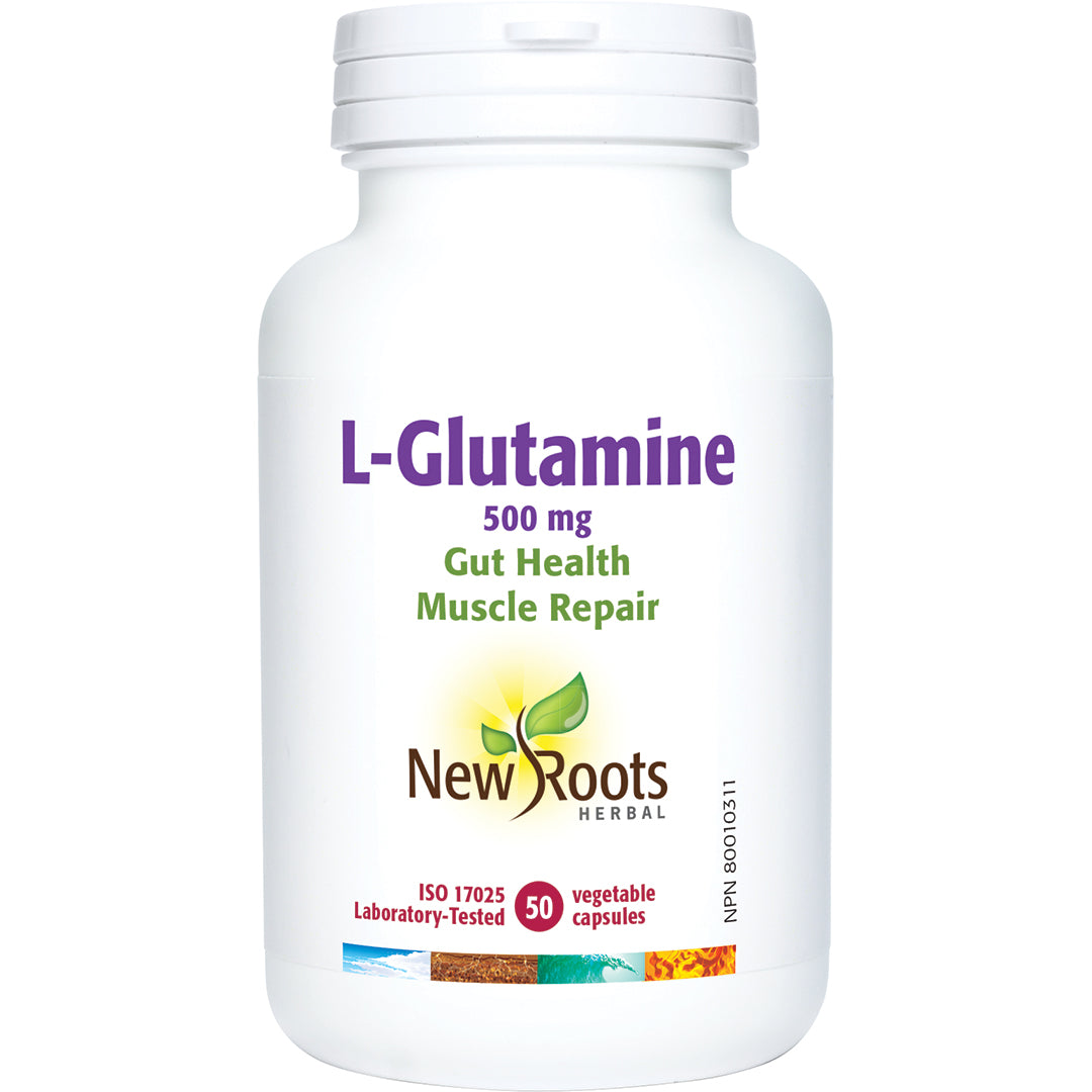 NR L-Glutamine 500mg 50 capsules L'Amie de la sant NR L-Glutamine 500mg 50 capsules L'Amie de la sant