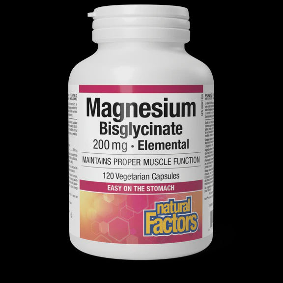 NF Magnesium Bisglycinate 200mg Pure 120 vcaps