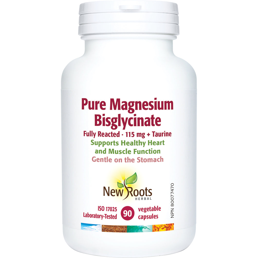 NR Pure Magnesium Bisglycinate 115 mg + Taurine 90caps