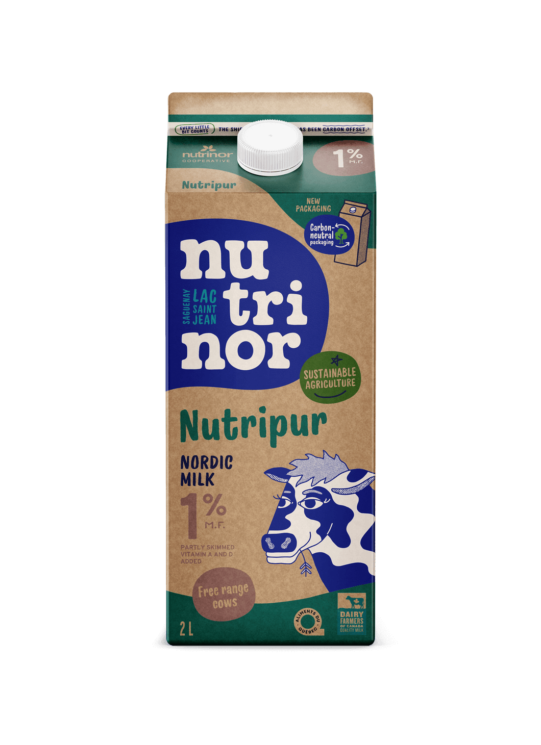 Lait 1% 2L