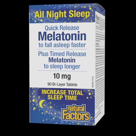 NF Melatonin 10mg Bilayer Time Release 90 tabs