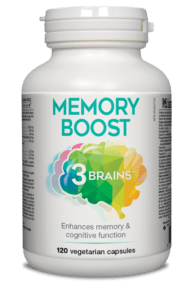 3 Brains - Memory Boost 120 vcaps