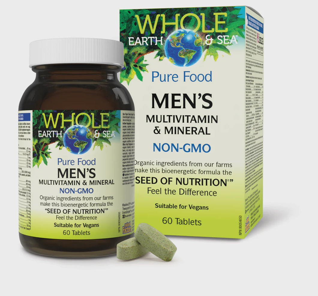 WES Men's  Multi 60 Vegan Tablets