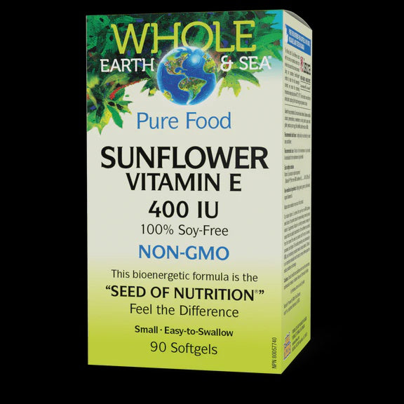 WES Sunflower Vitamin E 400 IU 90 Softgels