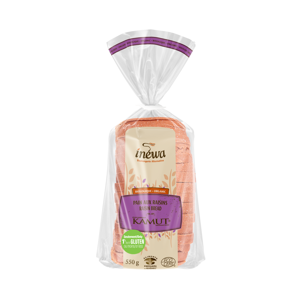 INE Pain Kamut Raisins 550g