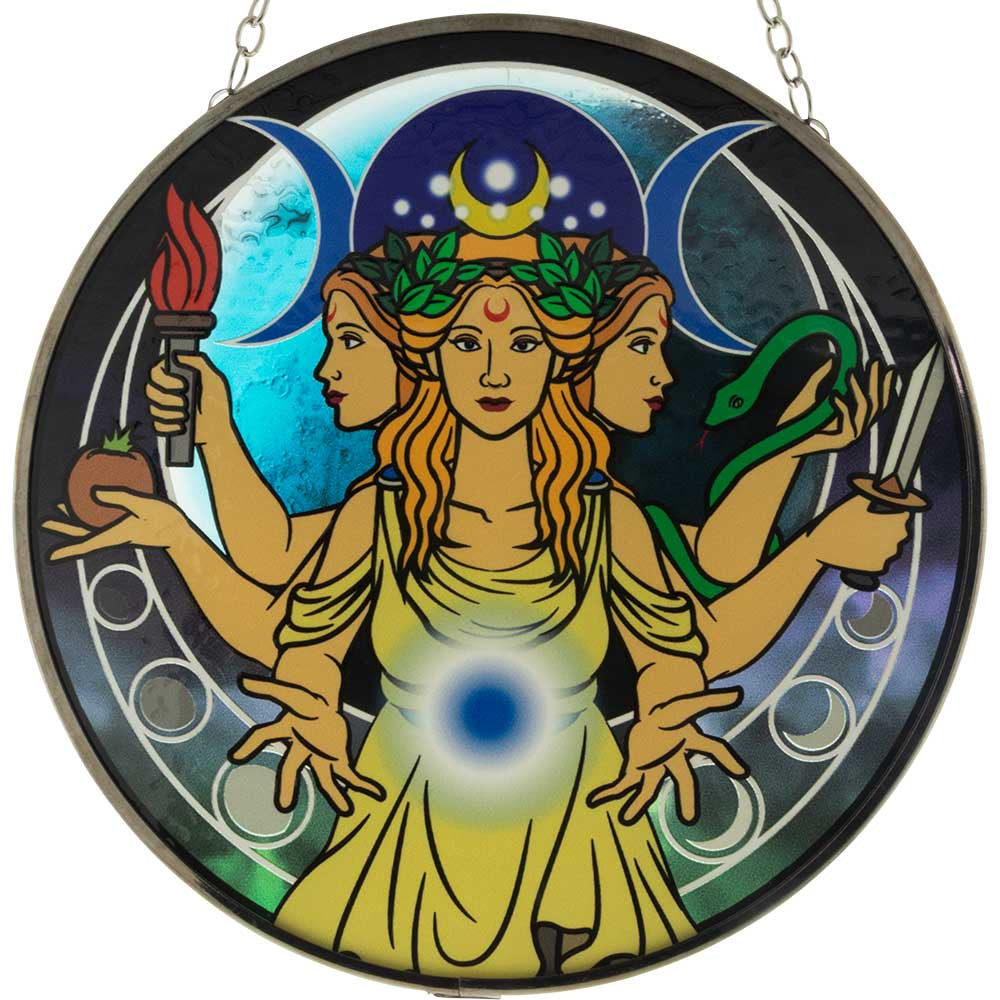 KH - Suncatcher - Triple Goddess