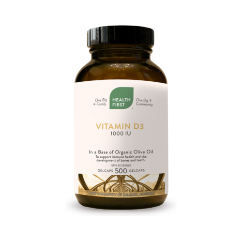 HF - Vitamin D3 1000IU 500 gelcaps