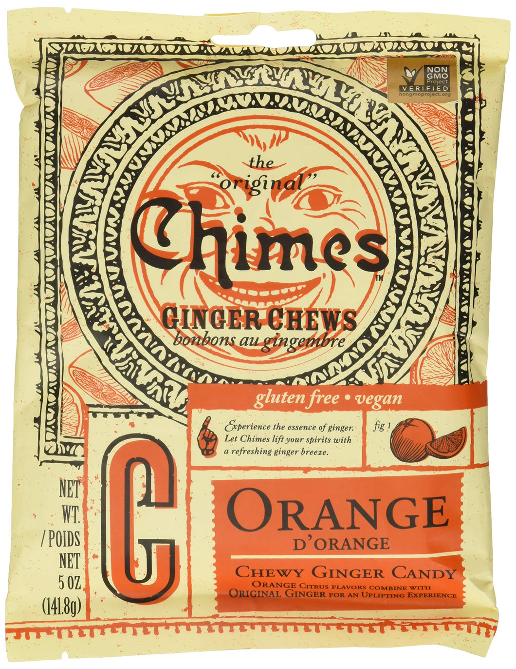 Ginger Chews Orange 5oz