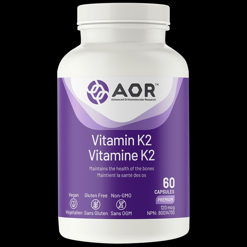 AOR - Vitamin K2 120mcg 60 caps