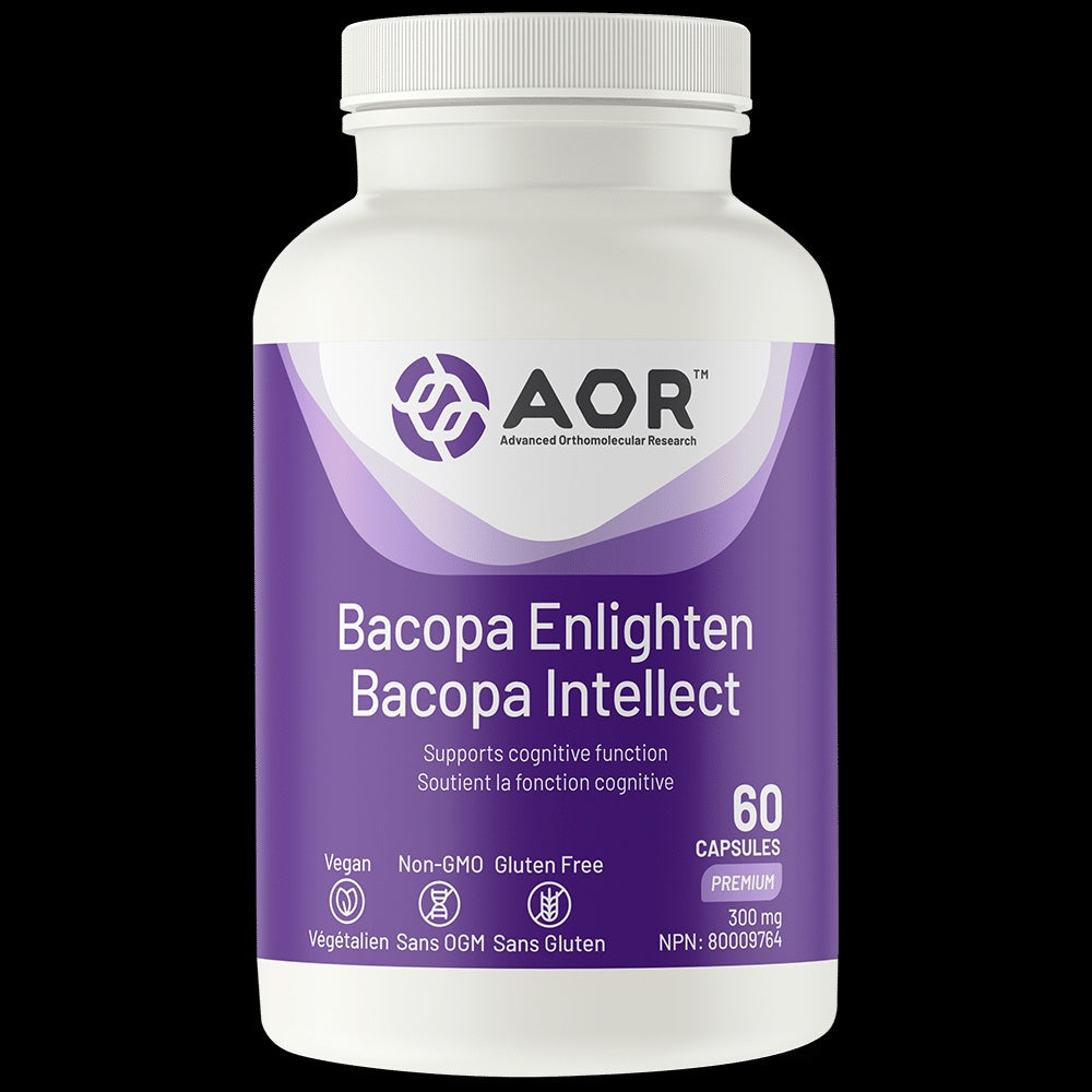 AOR - Bacopa Enlighten 300mg 60 vcaps