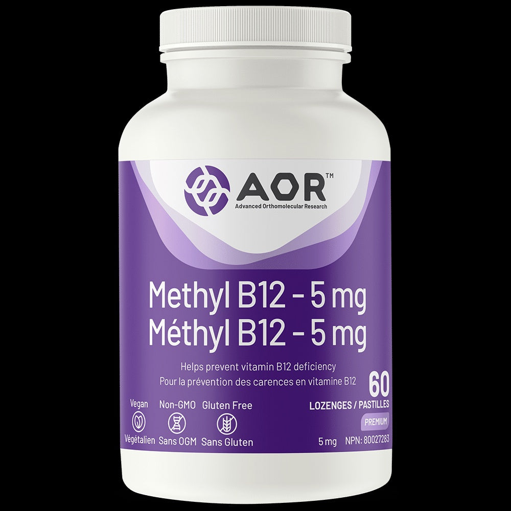 AOR - Methy B12 5mg 60 lozenges