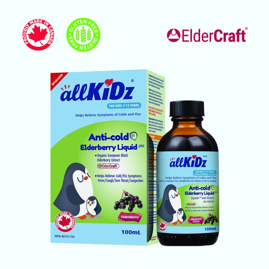 AllKidz - Anti-Cold Elderberry Liquid 100ml