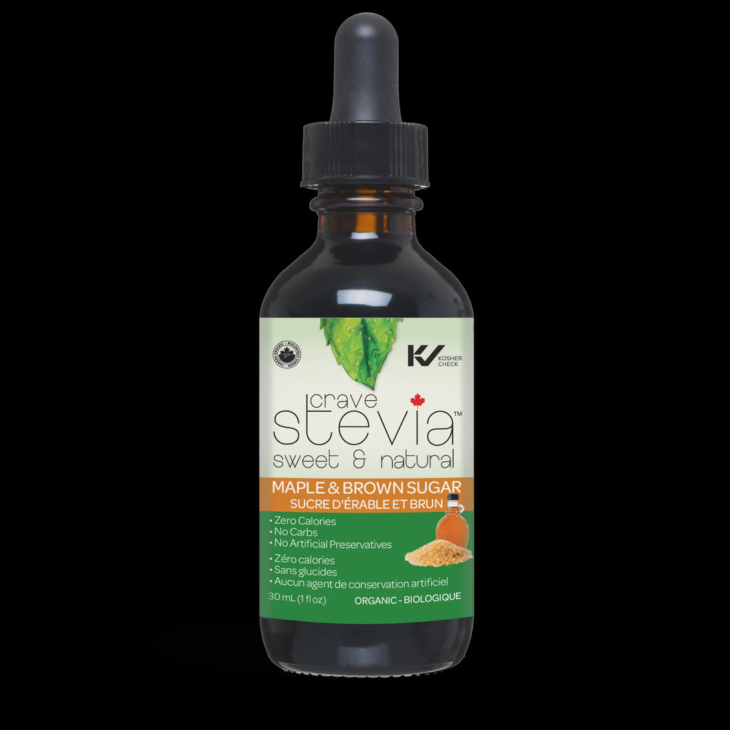 Crave Stevia Maple & Brown Sugar 30ml
