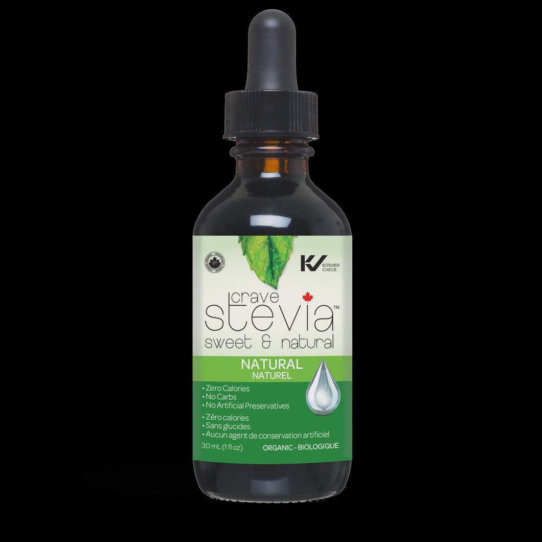 Crave Stevia Natural 30ml