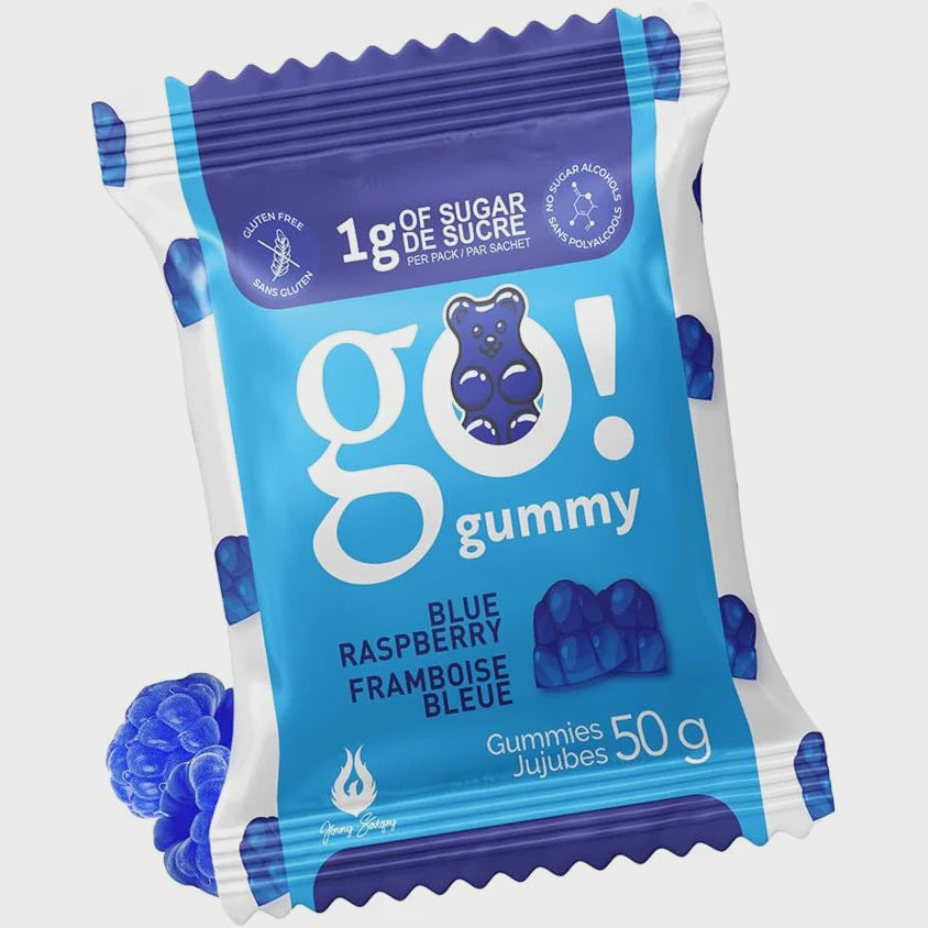 Go Gummy - Blue Raspberry 50g