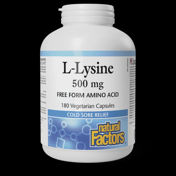 NF L-Lysine 500mg 180 vcaps