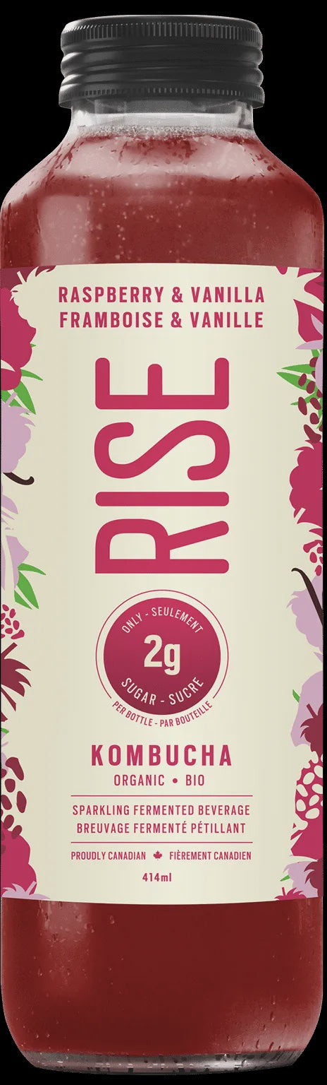 RISE - Framboise & Vanille 414ml