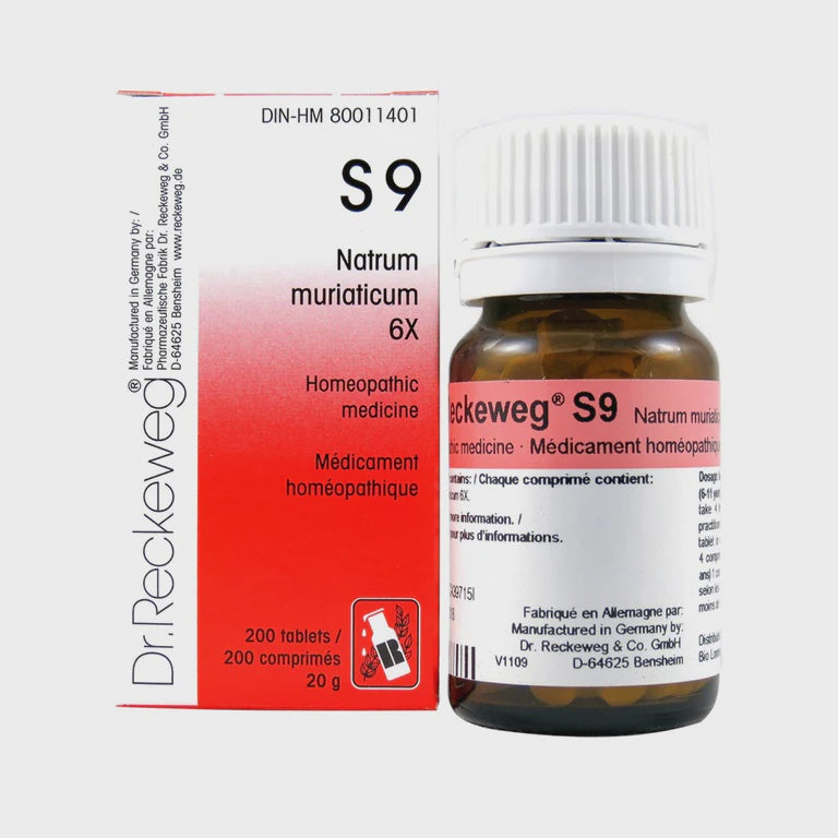 S9 Natrum Mur 6X 200 tabs