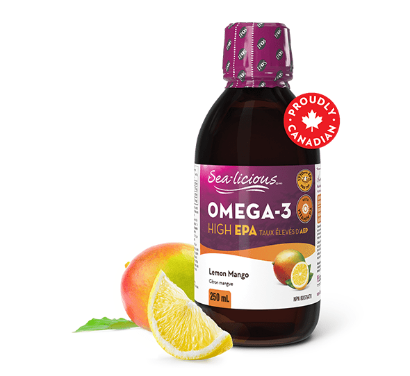 Sealicious High EPA Lemon Mango 250ml