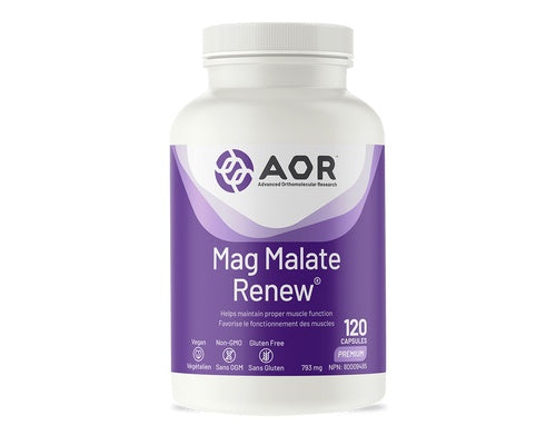 AOR - Mag Malate Renew 120caps