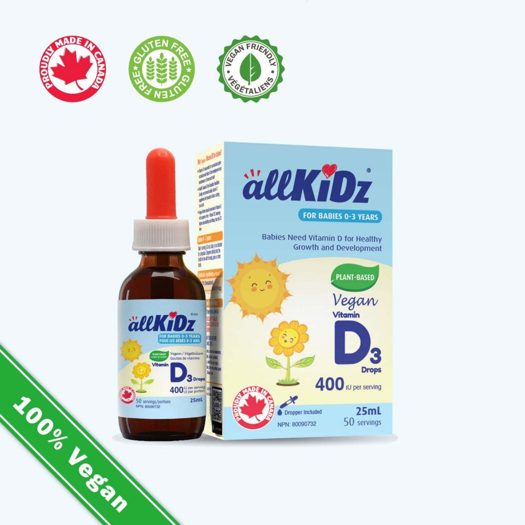 AllKidz - Vitamin D3 400IU 25ml