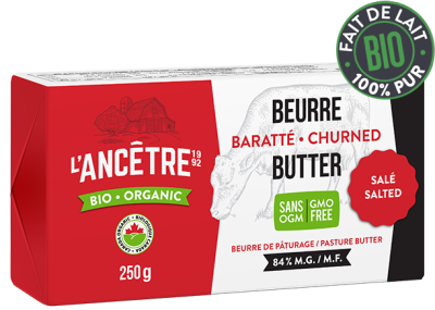 ANC - Beurre baratte sale BIO 250g