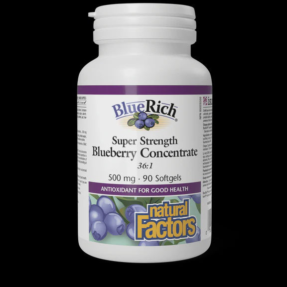 NF BlueRich Super Strength 500mg 90 Softgels