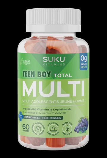 Teen Boy Total Multi 60 gummies