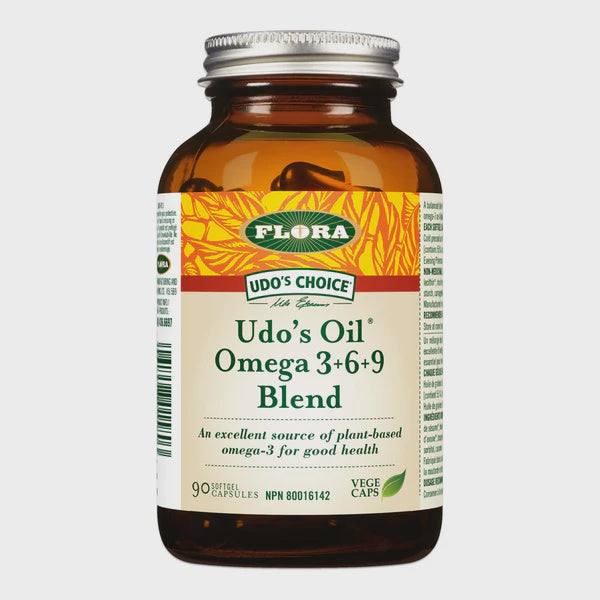 Udo's Oil Omega 3+6+9 Blend 1000mg 90 caps