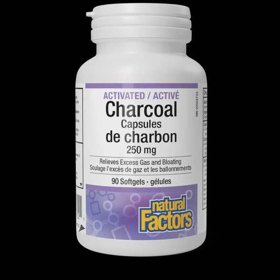 NF Activated Charcoal 250mg 90 softgels