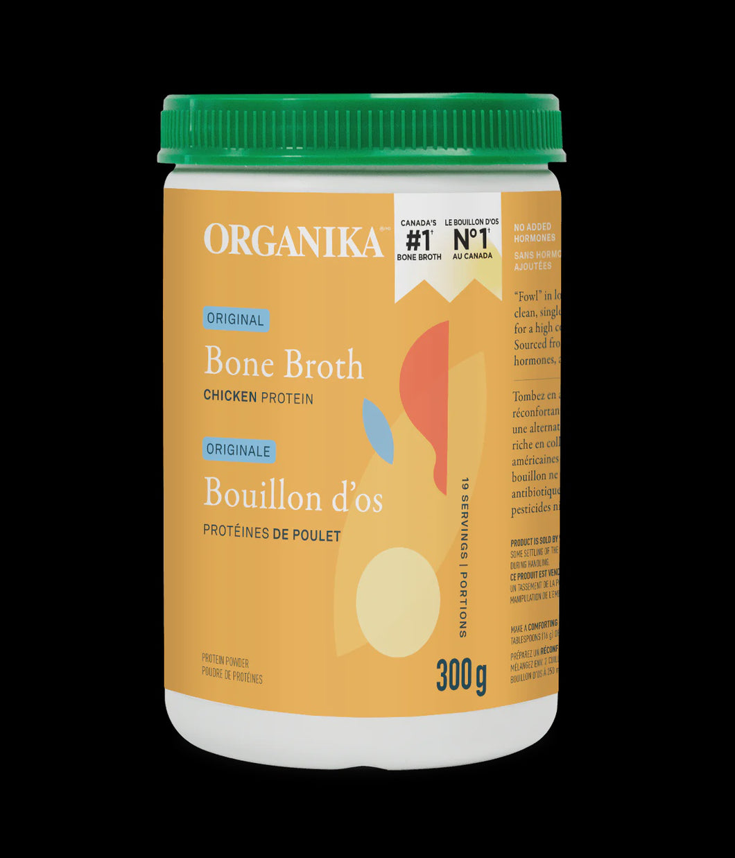 Organika Bone Broth 300g Chicken Protein