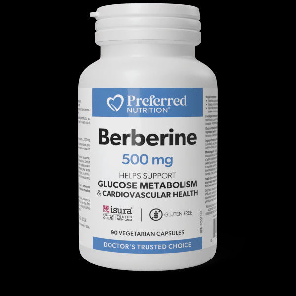 PRN - Berberine 500mg 90 vcaps