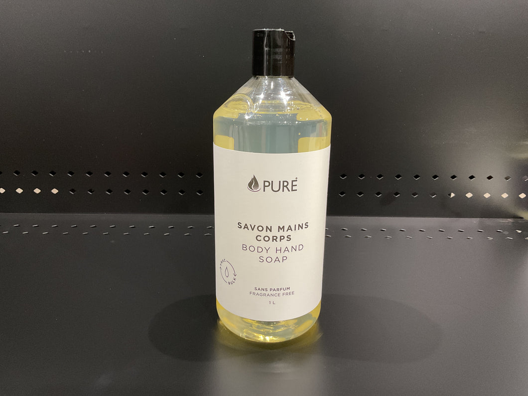 Fragrance Free Body Hand Soap