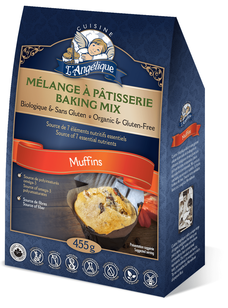 CLAN Melange Muffins Sans Gluten Bio 455g