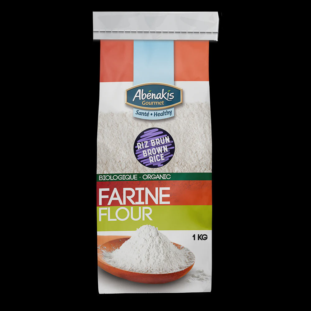 ABK Farine De Riz Brun Bio 1kg