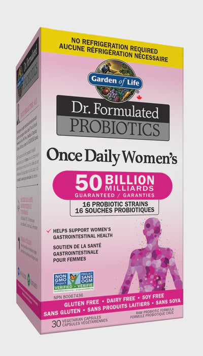 GOL Dr. Formulated Once Daily Women 50B Probiotics 30 caps