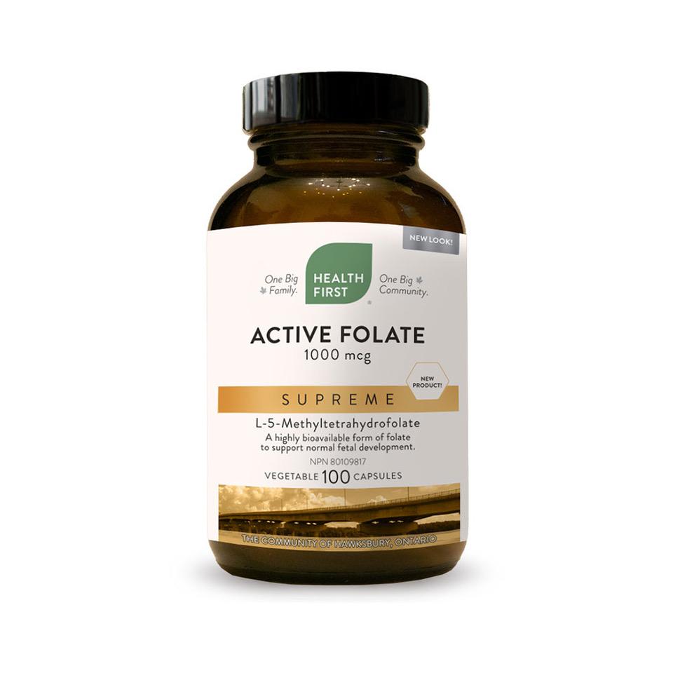 HF - Active Folate Supreme, 100 vegetable capsules