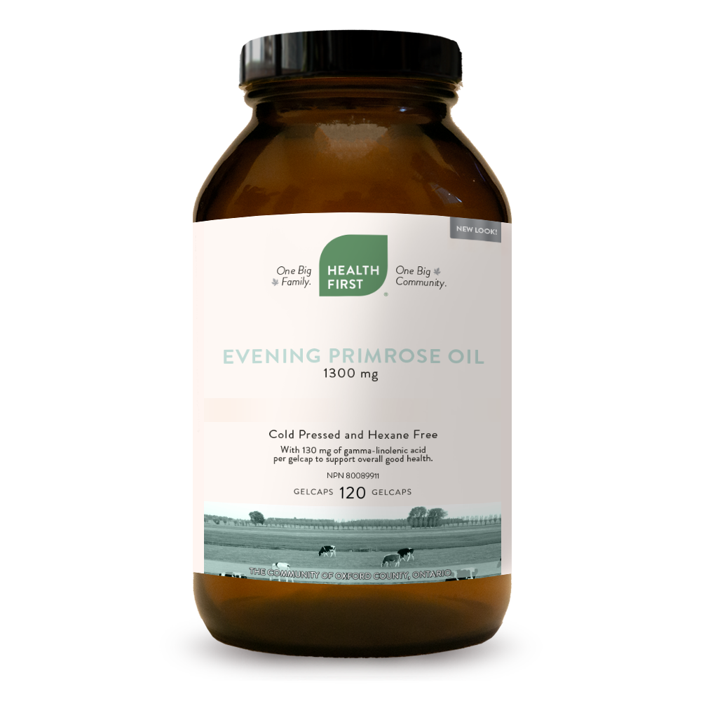 HF - Evening Primrose Oil, 120 gelcaps