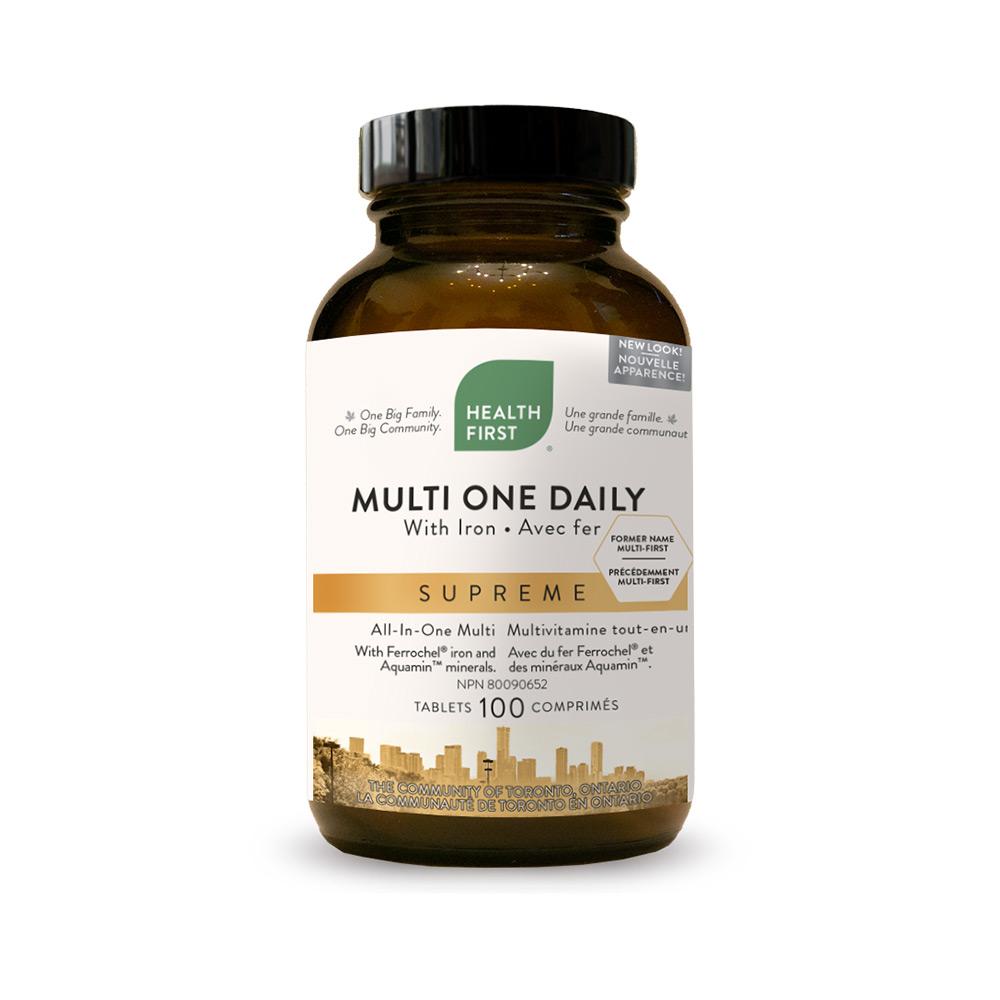 HF - Multi One Daily Supreme With Iron, 100 tablets