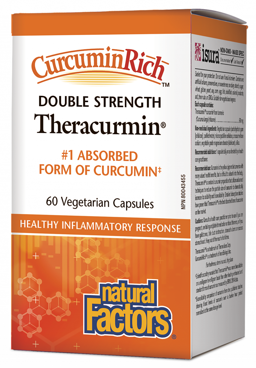 NF Theracurmin® CurcuminRich™  Double Strength 60 vcaps