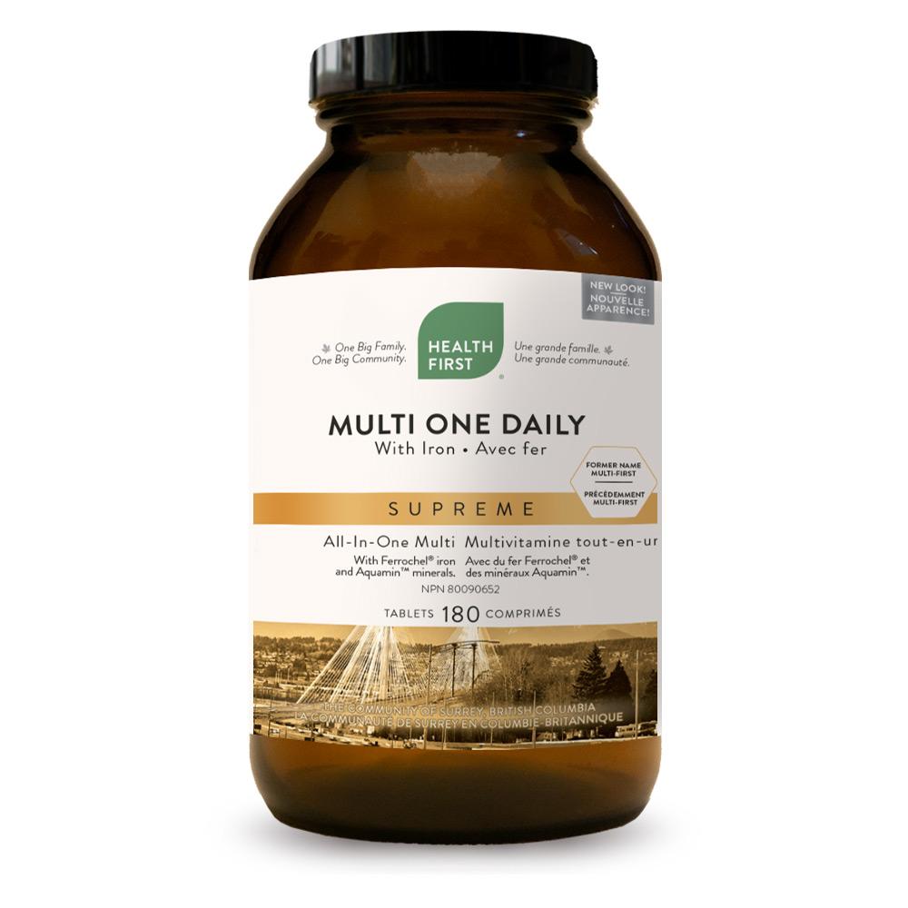 HF -  Multi One Daily Supreme With Iron, 180 tablets