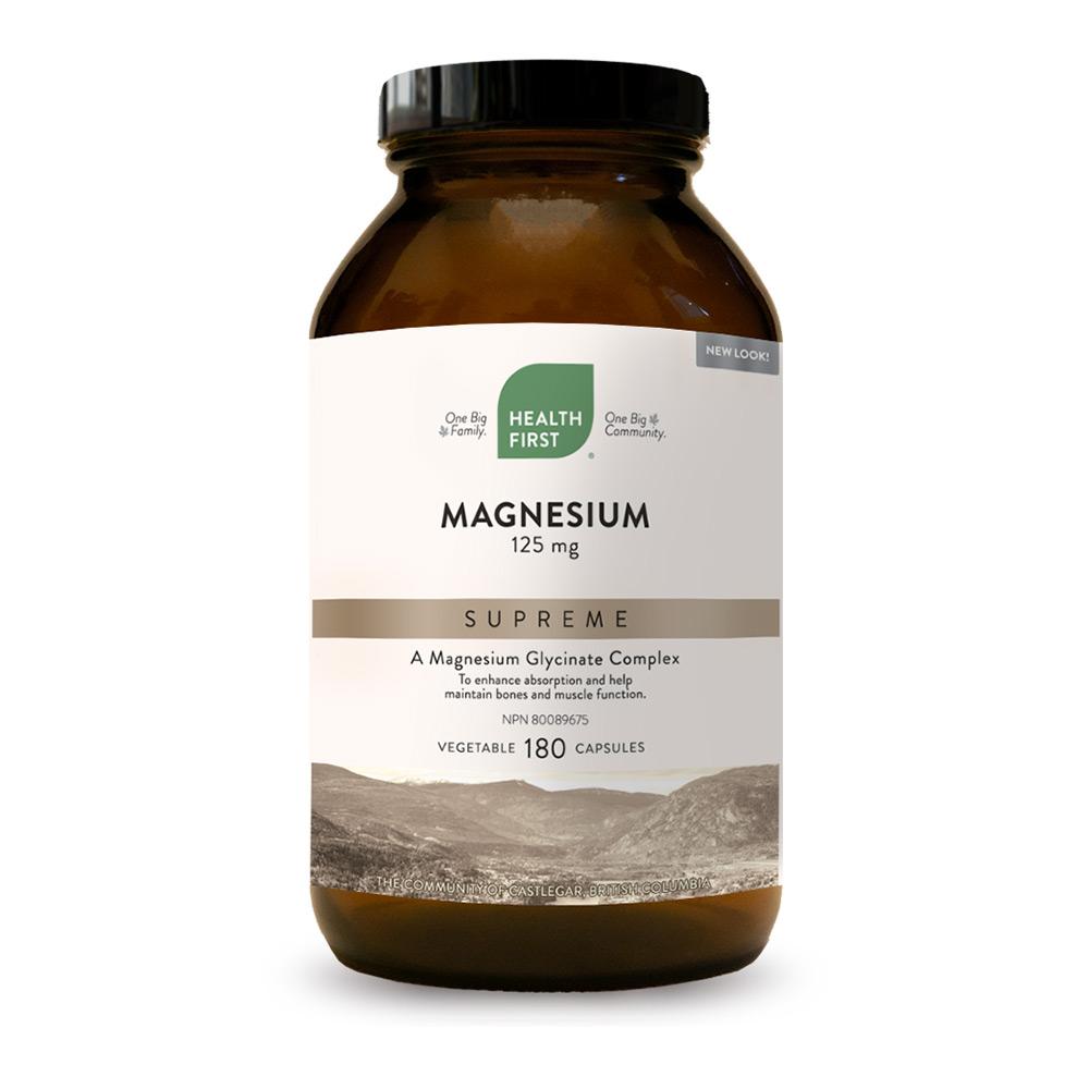 HF - Magnesium Supreme, 180 vegetable capsules