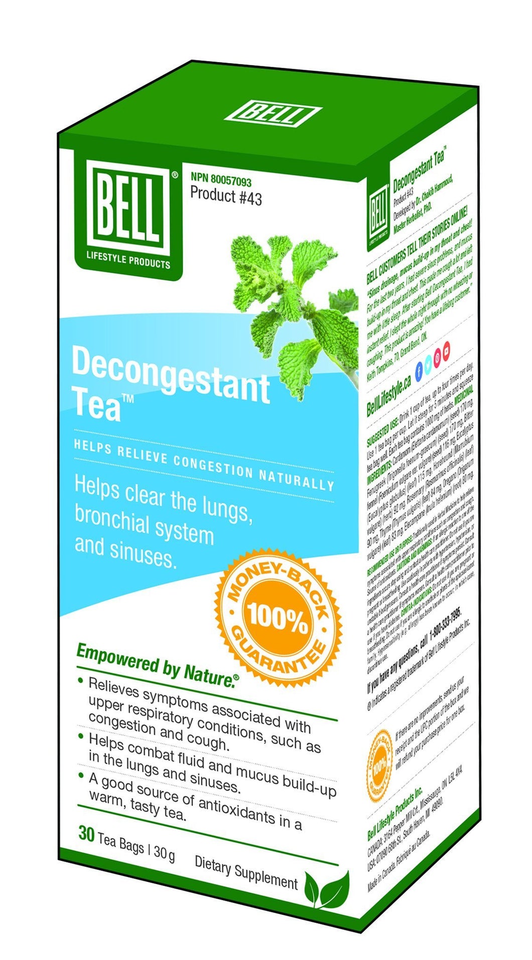 Decongestant Tea™*